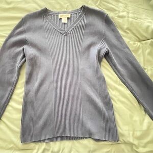 Jones New York Sport Ribbed Knit in Blue